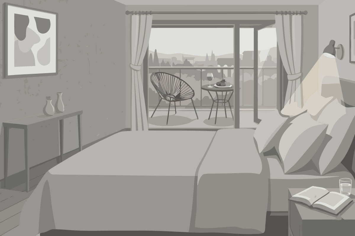 Habitación Doble Superior con balcón